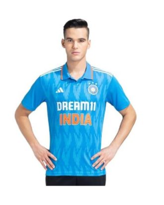JI6696-Adidas Indian Cricket Mens Jersey
