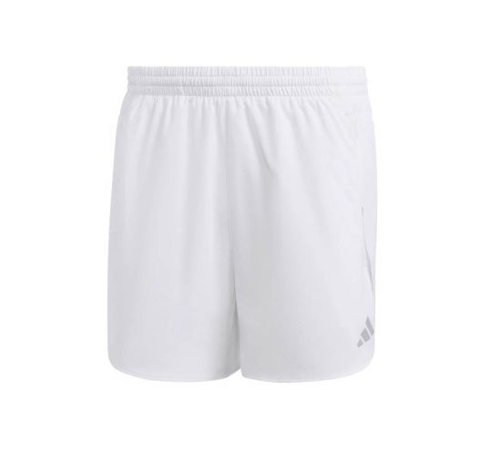 IB8982-Adidas White Running Shorts