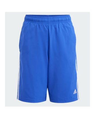 IU0023-Adidas 3White Stripe Not Sports Specific Shorts Blue