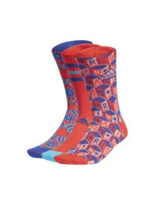 IU3154-Adidas x Farm rio Crew Socks (3 pairs)