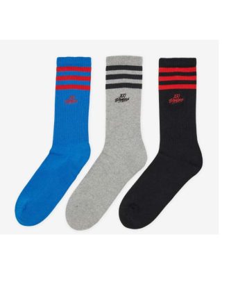 JY0235-Adidas originals x 100 Thieves Crew Socks (3pairs)
