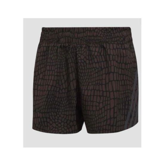 HM7939-Adidas 3 Stripes Allover Print Running Shorts