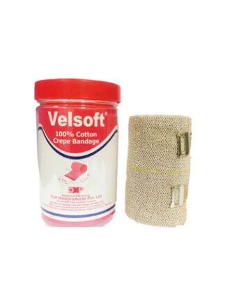 Velsoft Cottan Crepe Bandage -8cm x 4 Metres