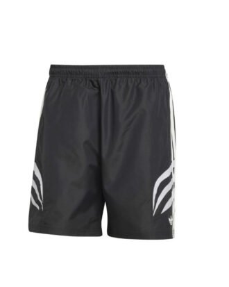 Adidas-Striped-Men-Black-Sports-Shorts