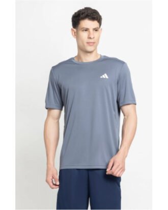 Adidas Striped Men Crew Neck T-Shirt