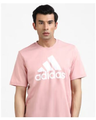 Adidas Pink Round Neck T-Shirt